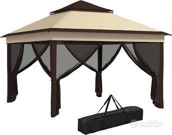 Gazebo Elegante da Giardino 3x3m Regolabile - Sped