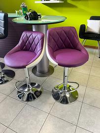 Coppia di sgabelli da bar / cucina design moderno