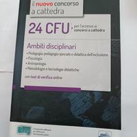 24 CFU PER L'ACCESSO AI CONCORSI A CATTEDRA