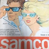 SCATOLA DI OCCHIALI SAMCO 12 PEZZI COME NUOVI