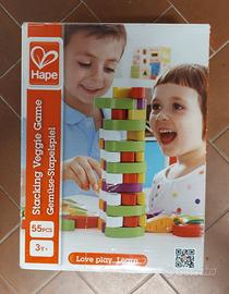 HAPE TORRE DI VERDURE Multicolore da 55 Pezzi