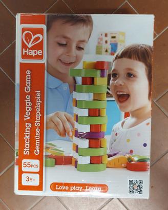 HAPE TORRE DI VERDURE Multicolore da 55 Pezzi