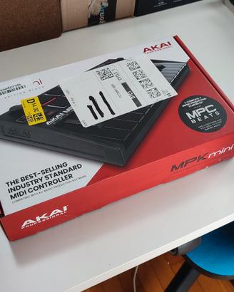 Tastiera AKAI MPC beats total black
