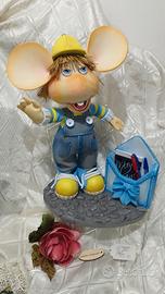 Topo Gigio porta penne  e notes