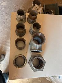 Kit raccordi zincato da 1”e 1/2”