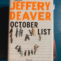 JEFFERY DEAVER October list