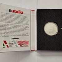 5 euro argento "Nutella" bianca.