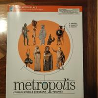 libro di testo Metropolis 2 (My pearson place)