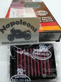 Guzzi, Aprilia, Italjet, filtro aria K&N