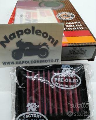 Guzzi, Aprilia, Italjet, filtro aria K&N