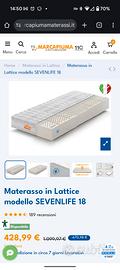 Materasso SEVENLIFE 18