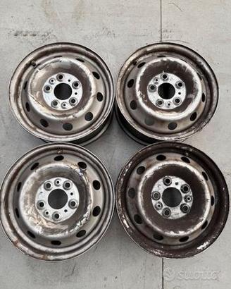 4 Cerchi Fiat Ducato 15 Pollici 5x118