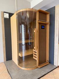 Sauna Saunavita modello CUNA curva - Nuova -