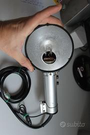 Flash Lampada vintage MULTIBLITZ PRESS UNIVERSAL a