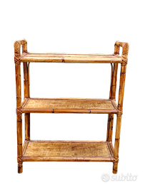 Scaffale in Bamboo Vintage anni 60