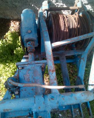 Verricello argano legna