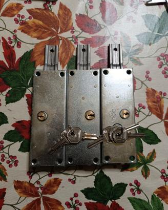 3 serrature prefer 12.5mm per basculanti/garage