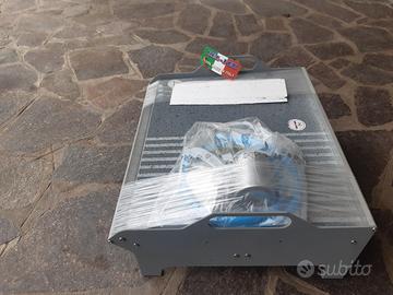 barbecue a gas con pietra lavica