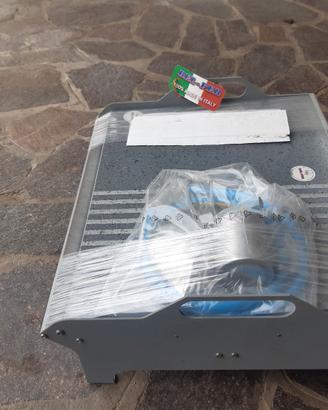 barbecue a gas con pietra lavica