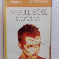 Musicassetta Stereo Miguel Bosè "Bandido" del 1984