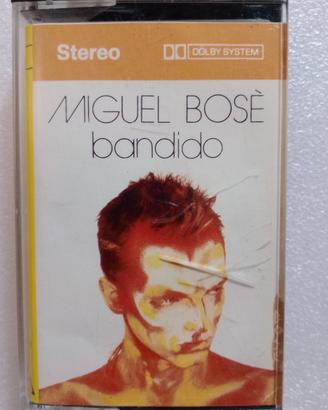 Musicassetta Stereo Miguel Bosè "Bandido" del 1984