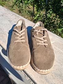 ZARA scarpe in pelle scamosc. tg 40