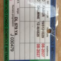 Bombole usato per auto a metano