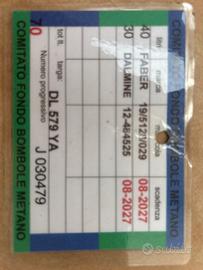 Bombole usato per auto a metano