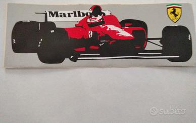 adesivo Ferrari anni 90 
