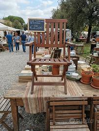 sedia pieghevole l'Angolo del vintage fasano via 