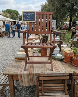 sedia pieghevole l'Angolo del vintage fasano via 