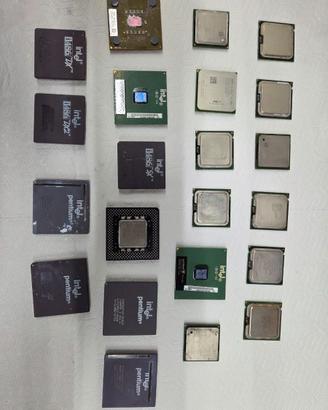 Lotto Processori Vintage Intel & AMD - i486