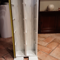 Porta CD compact disc artigianale legno