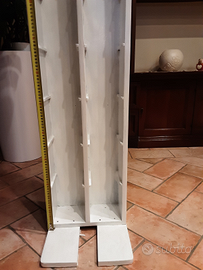 Porta CD compact disc artigianale legno