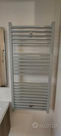 Termoarredo acciaio Argento Sabbiato Todi 111x50