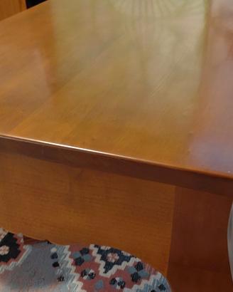 scrivania in legno noce 