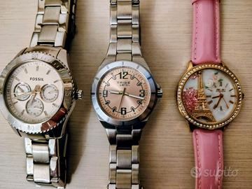 Orologio donna set 3 pezzi