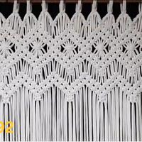 tende e decorazioni in macramé 