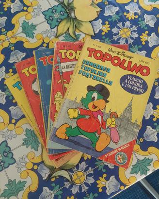 Topolino Walt Disney, 5 fumetti rari (1982)