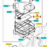 Filtro aria Kawasaki Ninja ZX-9R 110131270