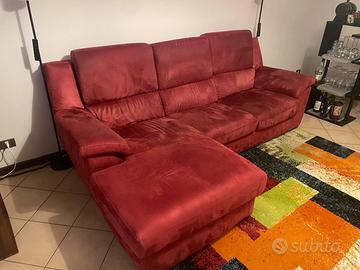 Divano letto 4 posti con penisola