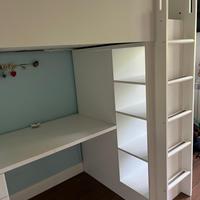 Letto ikea  a soppalco smastad