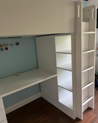 Letto ikea  a soppalco smastad