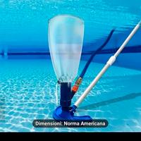 Scopa Aspira pulizia piscina con tubo incluso effe