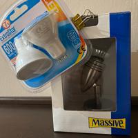 Lampadario a faretto singolo con 3 lampadine