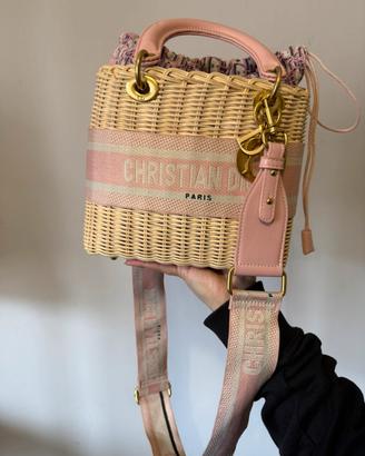 Christian Dior Lady Dior Wicker