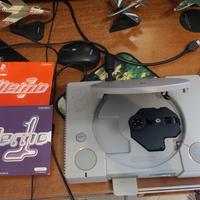 Playstation 1 + 4 Giochi e Borsa Play