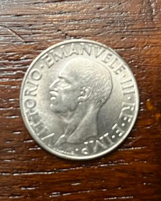 1 lira Vittorio Emanuele III Re e Imp