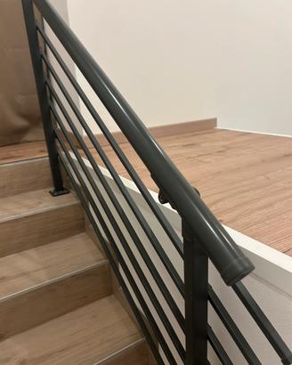 Corrimano scala grigio