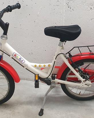 bicicletta bambino telaio 14 pollici